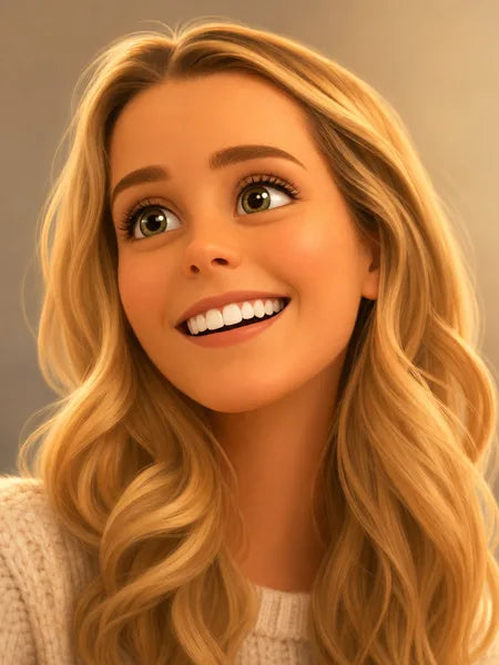 animated-movie character created from a customer photo, awaiting approval